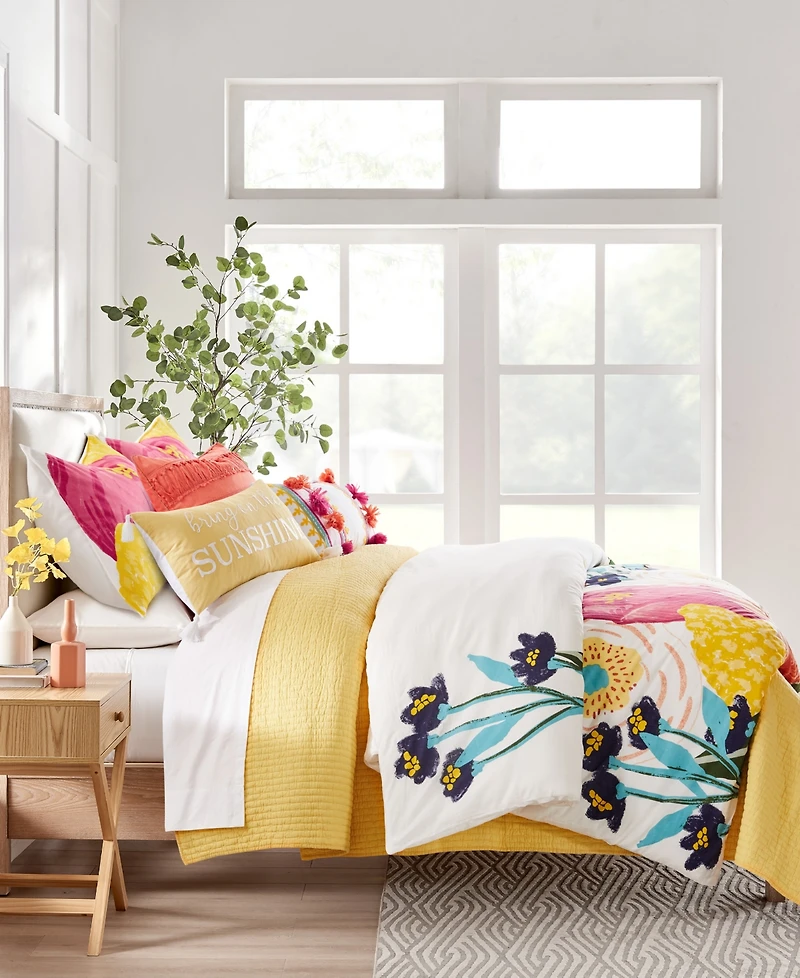 Levtex Grandiflora Reversible 3-Pc. Comforter Set, King/California King