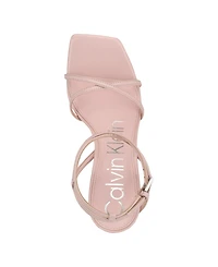 Calvin Klein Women's Tegin Strappy High Stiletto Sandals