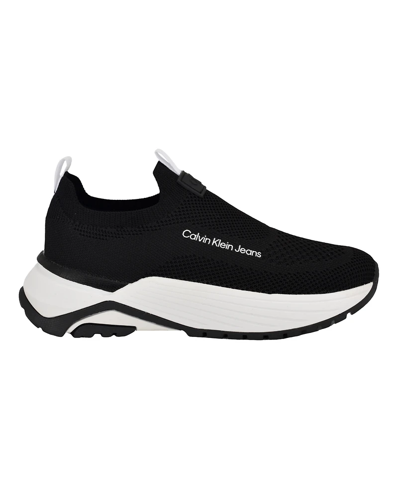 Calvin Klein Women's Alvea Knit Pull-On Sneakers