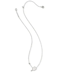 Kendra Scott Mother-of-Pearl Pickleball 19" Adjustable Pendant Necklace