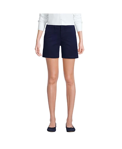 Lands' End Women's Classic 7" Chino Shorts