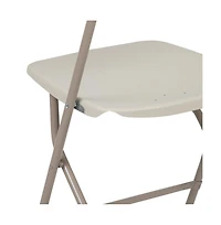 Set Of 10 Stackable Folding Plastic Chairs