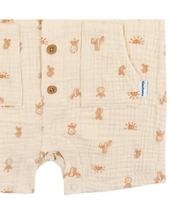 Gerber Baby Boys Hooded Romper