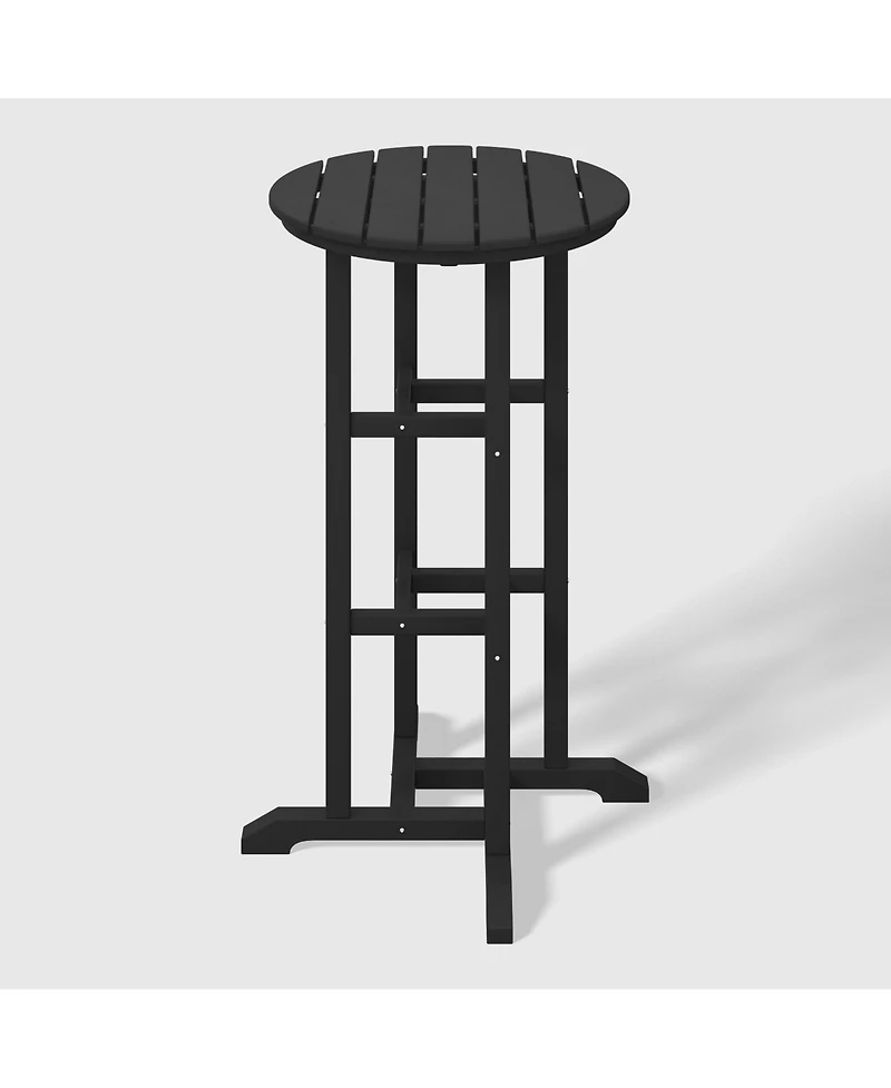 42" Counter Height Round Outdoor Patio Bistro Bar Table