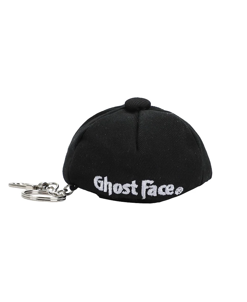 Ghostface Logo Black Mini Wool Hat Keychain With Storage Pocket