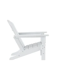 All-Weather Contoured Outdoor Poly Adirondack Chair (Set of 2)