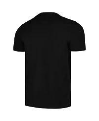 Freeze Max Men's Black Peanuts Snoopy Donuts T-Shirt