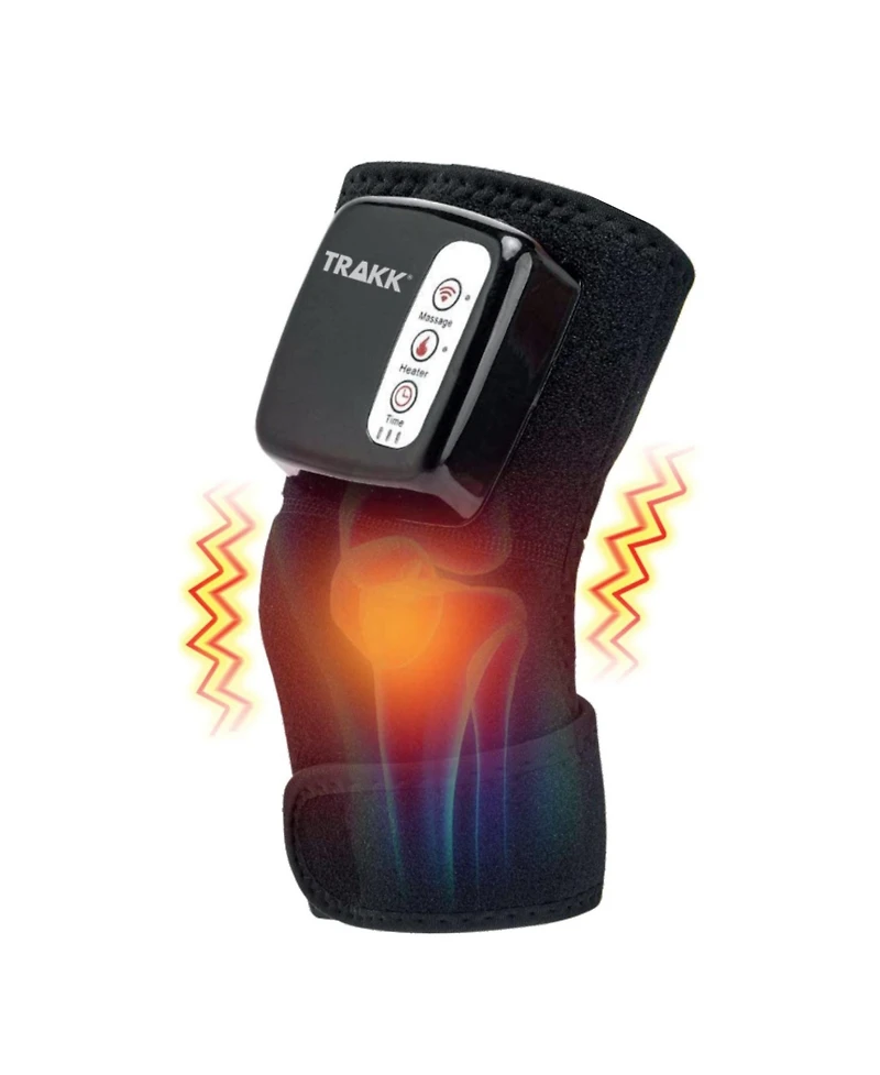 Trakk Cordless Knee Heating Brace Massager with Heat and Vibration