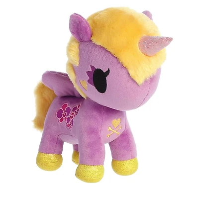 Aurora Small Flower Power Orchid Unicorno tokidoki Enchanting Plush Toy 7.5"