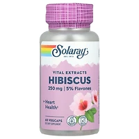 Solaray Vital Extracts Hibiscus - 60 VegCaps