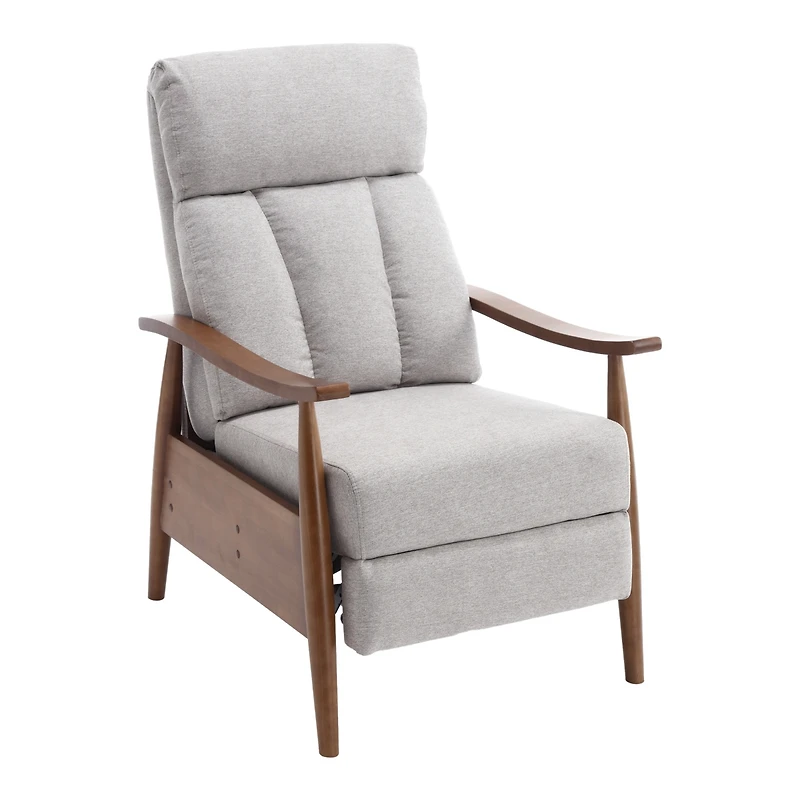 Streamdale Wood Frame Armchair, Modern Accent Chair Lounge Chair For Living Room