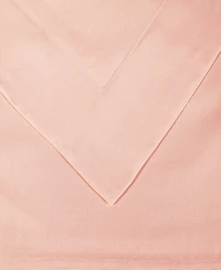 Superior Cotton Percale 300 Thread Count Solid Lightweight Duvet Cover Set