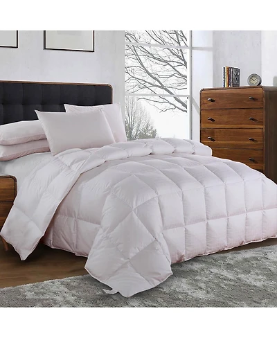 Goose Down Comforter – Light-Medium Fill Weight (Dobby), Full/Queen