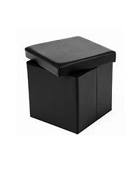 Slickblue Folding Storage Ottoman Cube