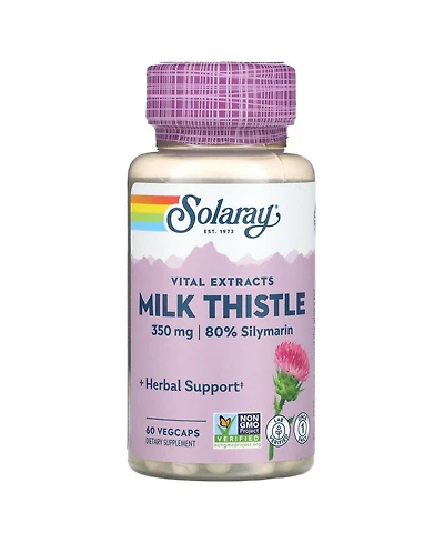 Solaray Milk Thistle Vital Extracts - 60 VegCaps