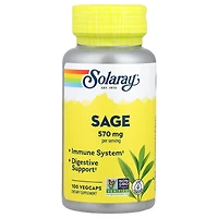 Solaray Sage - 100 VegCaps (285 mg per Cap)