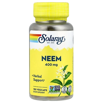 Solaray Neem 400 mg - 100 VegCaps