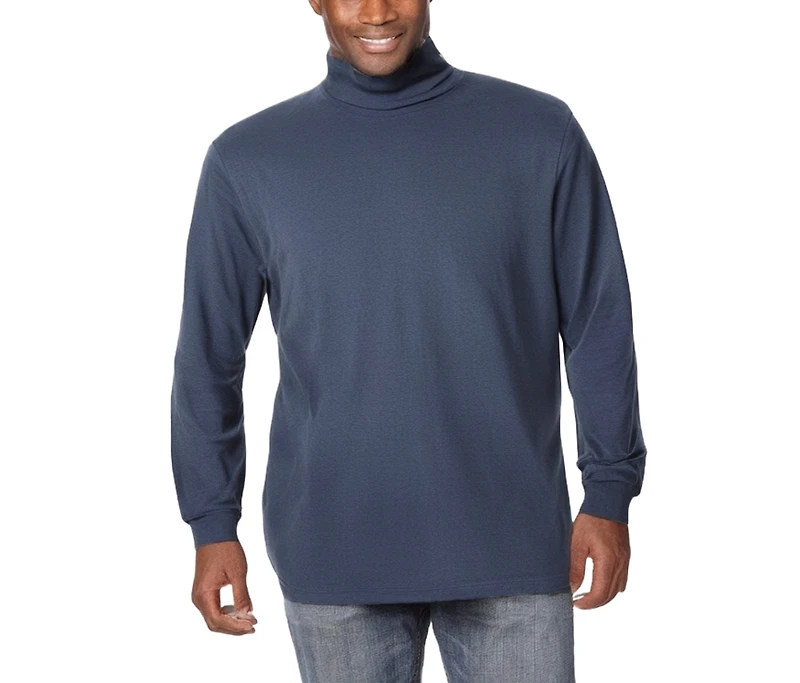 KingSize Big & Tall Turtleneck Long-Sleeve Tee