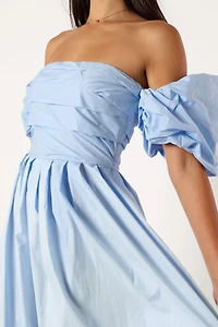 Petal and Pup Women's Solana Off Shoulder Midi Dress