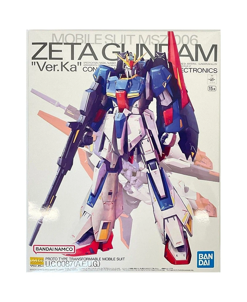Bandai Mobile Suit Zeta Gundam Master Grade Zeta Gundam Ver.Ka Model Kit
