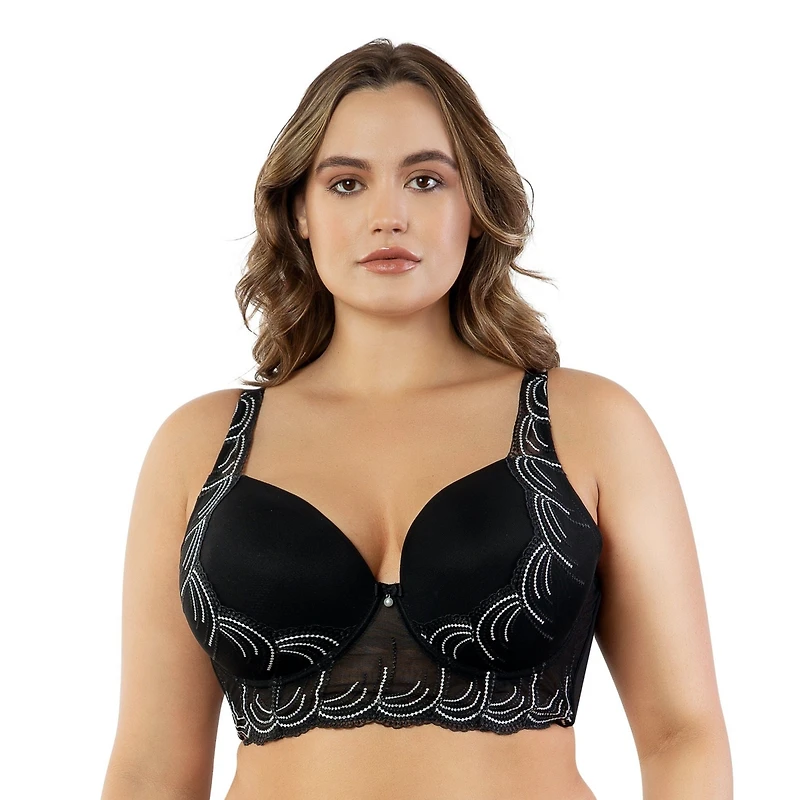 Parfait Plus Pearl Longline Plunge Bra