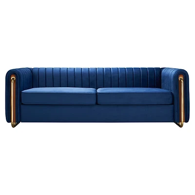 Simplie Fun Modern Velvet Sofa Iii