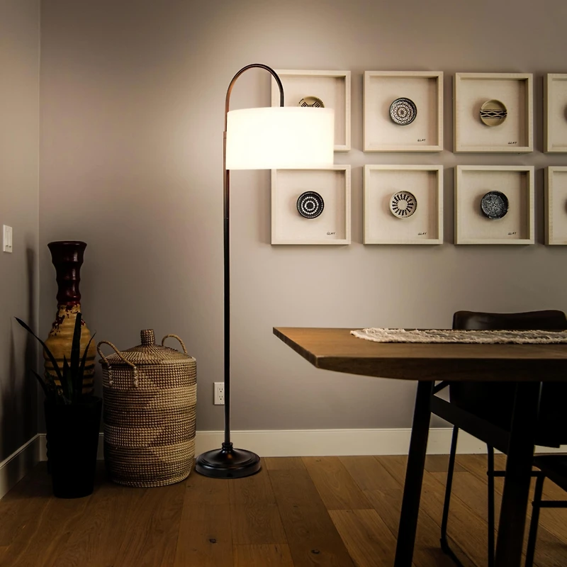 Nora Modern Led Arc Floor Lamp with Adjustable Height (68")