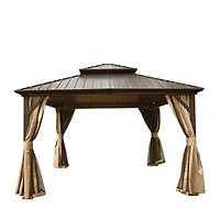 Streamdale 12'x12' Metal Hardtop Gazebo