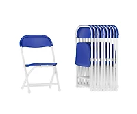 10 Pack Kids Plastic Folding Chair Daycare Home School Furniture