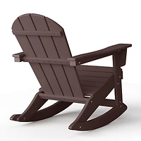 WestinTrends Outdoor Patio Porch Rocking Adirondack Chair (Set of 2)
