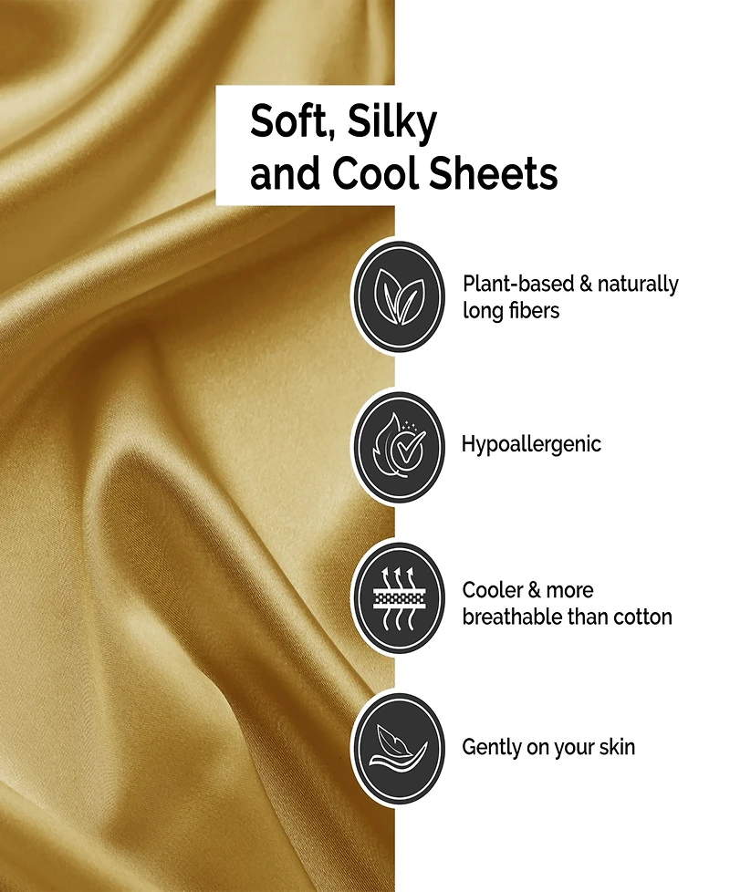 Superior 300-tc Rayon from Bamboo Deep Pocket Sheet Set