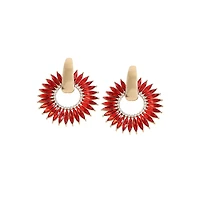 Sohi Women's Celestial Drop Earrings