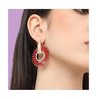 Sohi Women's Celestial Drop Earrings