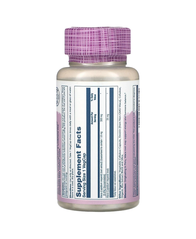 Solaray Vital Extracts Maca - 60 VegCaps