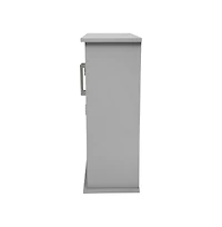 Merrick Lane Vigo Wall Mounted Bathroom Medicine Cabinet With Adjustable Cabinet Shelf, Lower Open Shelf, And Magnetic Closure Doors