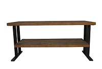 Streamdale Reclaimed Wood Media Console with Shelf