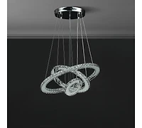 Streamdale Adjustable Eira Small Crystal Led Chandelier