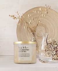 Nicole Miller Ginger Honey & Black Tea Candle, 14.5 oz.
