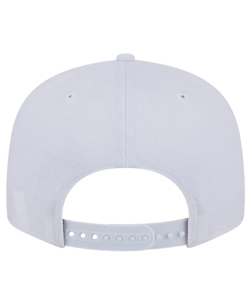 Men's New Era Kansas City Chiefs Main White on White 9FIFTY Snapback Hat