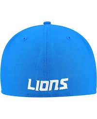 New Era Men's Blue Detroit Lions Team Basic 59FIFTY Fitted Hat