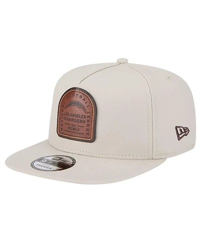 New Era Men's Stone Los Angeles Chargers Premier 9FIFTY Snapback Hat