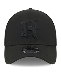 New Era Men's Black Houston Texans on 39THIRTY Flex Hat