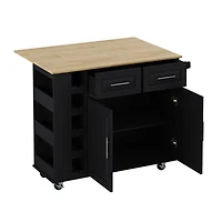 Streamdale Multi-Functional Kitchen Cart with Storage