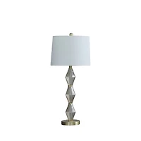 Streamdale Modern Glass Geometric Table Lamp