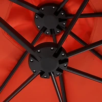 Streamdale 14.8ft Double-Sided Outdoor Umbrella (Orange)