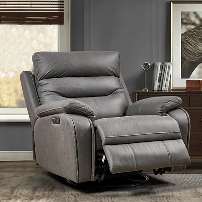 Simplie Fun Infinite Position Recliner Chair with Power Function