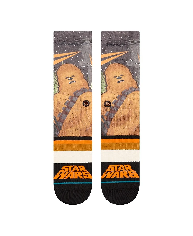 Stance Men's and Women's Chewbacca Star Wars FreshTek Crew Socks