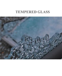 Streamdale Furniture One Door Glass Cabinet Glass Display Cabinet With Shelves