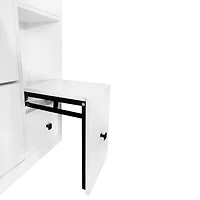 Streamdale 3-Drawer Shoe Cabinet & Seat Organizer