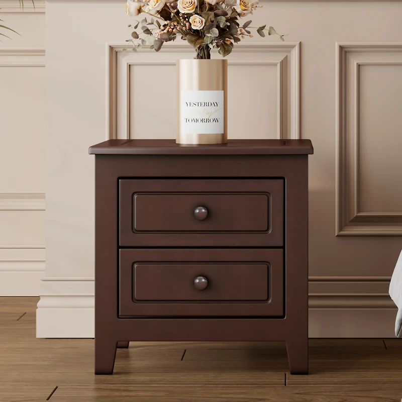 Streamdale Mid-Century Nightstand with Drawer